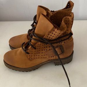 Jeffrey Campbell Perforated Leather Boots